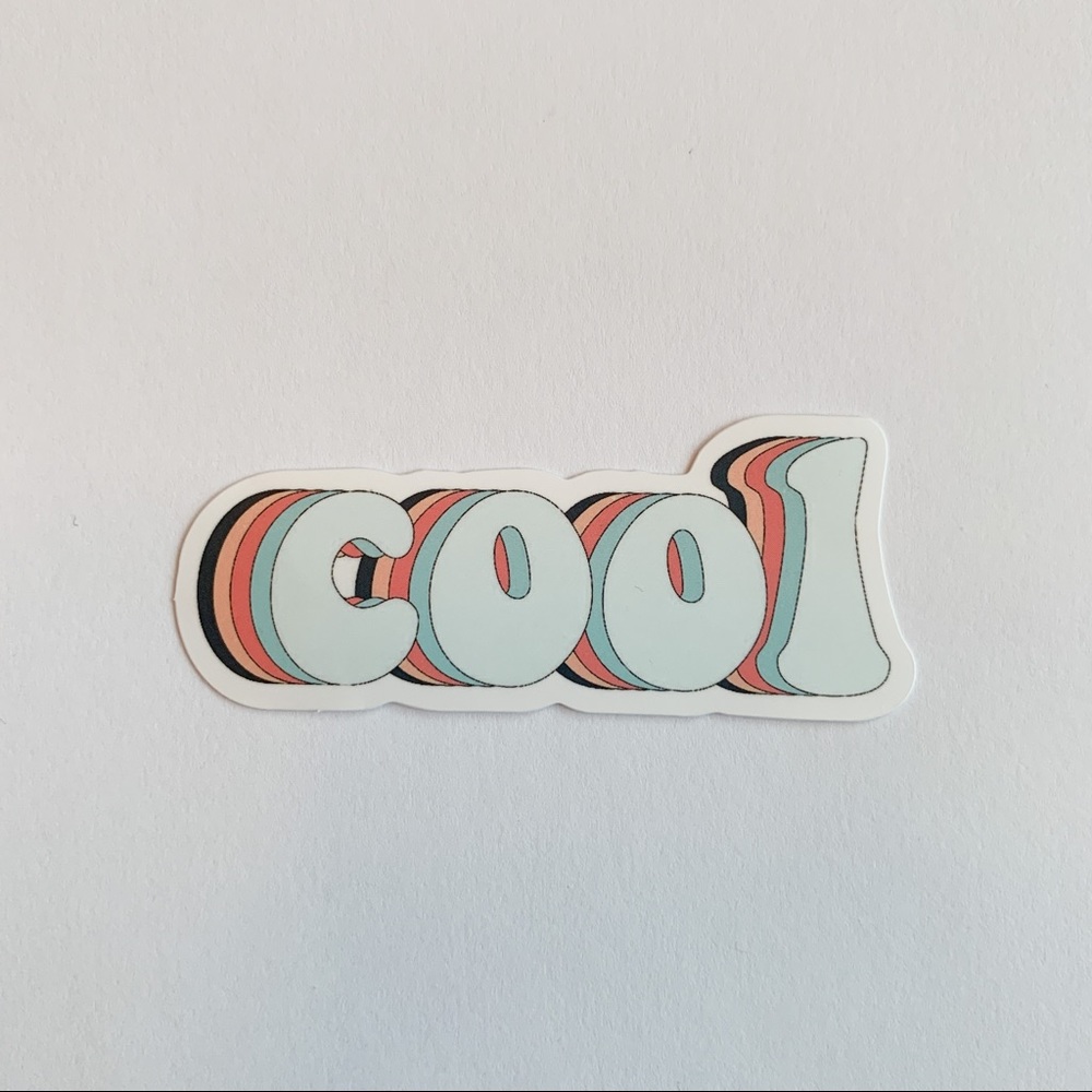 5/$5 VSCO "Cool" Pastel Sticker